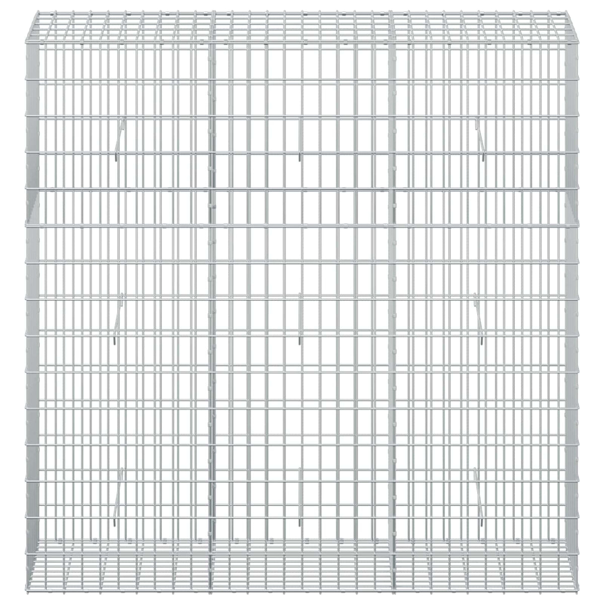 Gabion with 5 mm Wire and 5x10 cm Mesh 150x50x150 cm