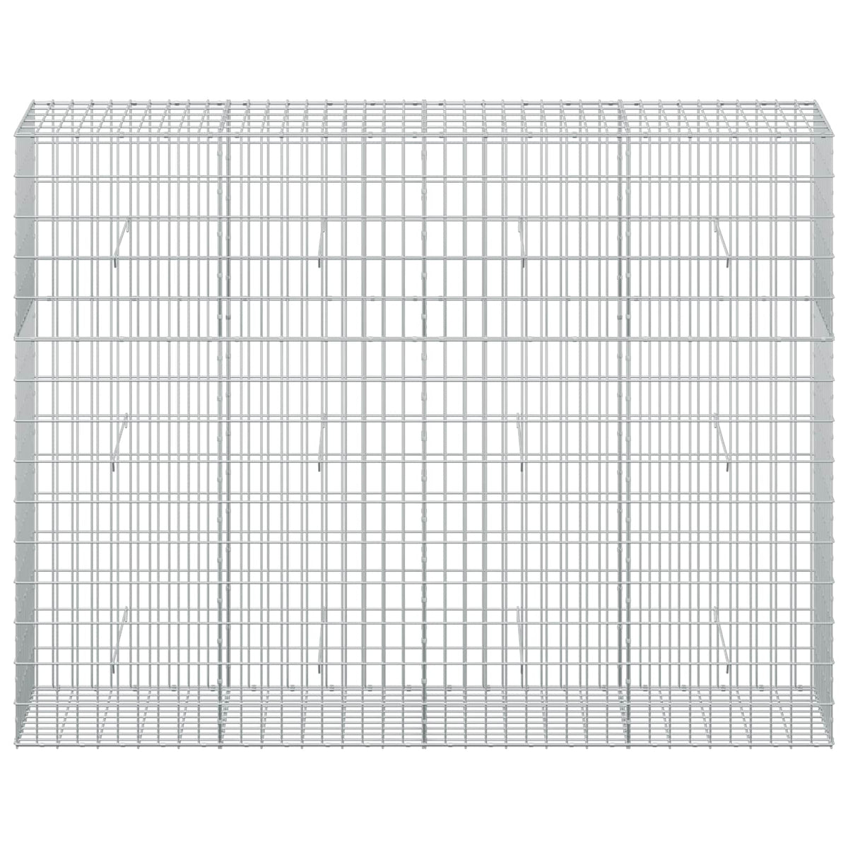 Gabion with 5 mm Wire and 5x10 cm Mesh 200x50x150 cm