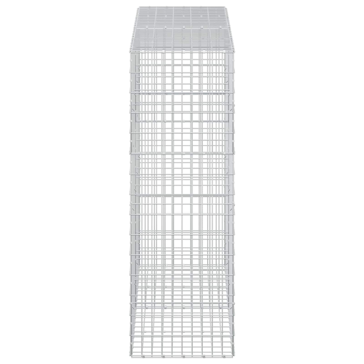 Gabion with 5 mm Wire and 5x10 cm Mesh 200x50x150 cm