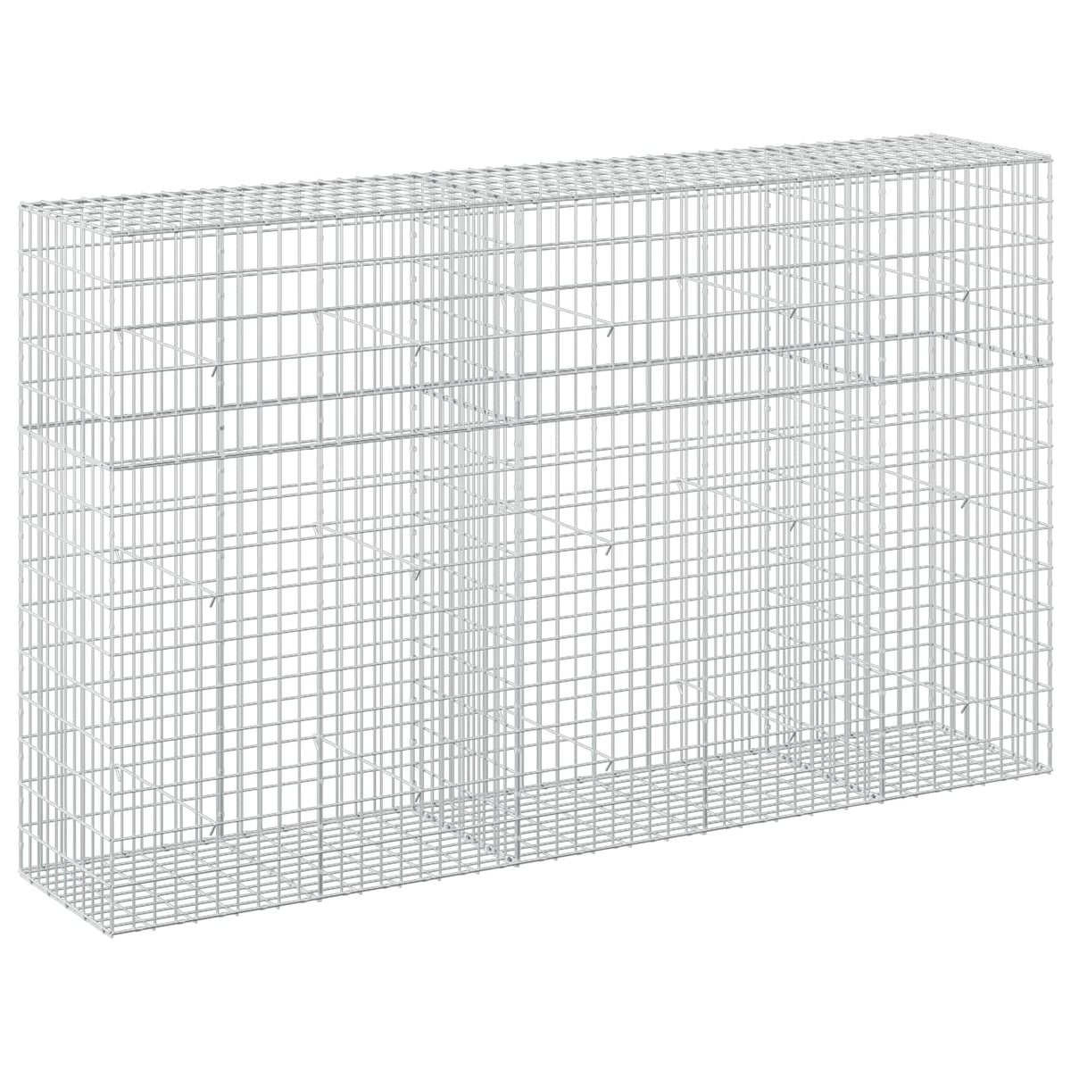 Gabion with 5 mm Wire and 5x10 cm Mesh 250x50x150 cm