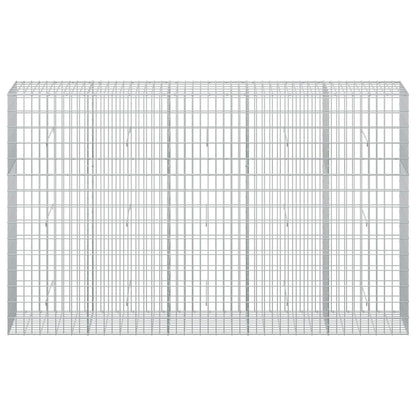 Gabion with 5 mm Wire and 5x10 cm Mesh 250x50x150 cm
