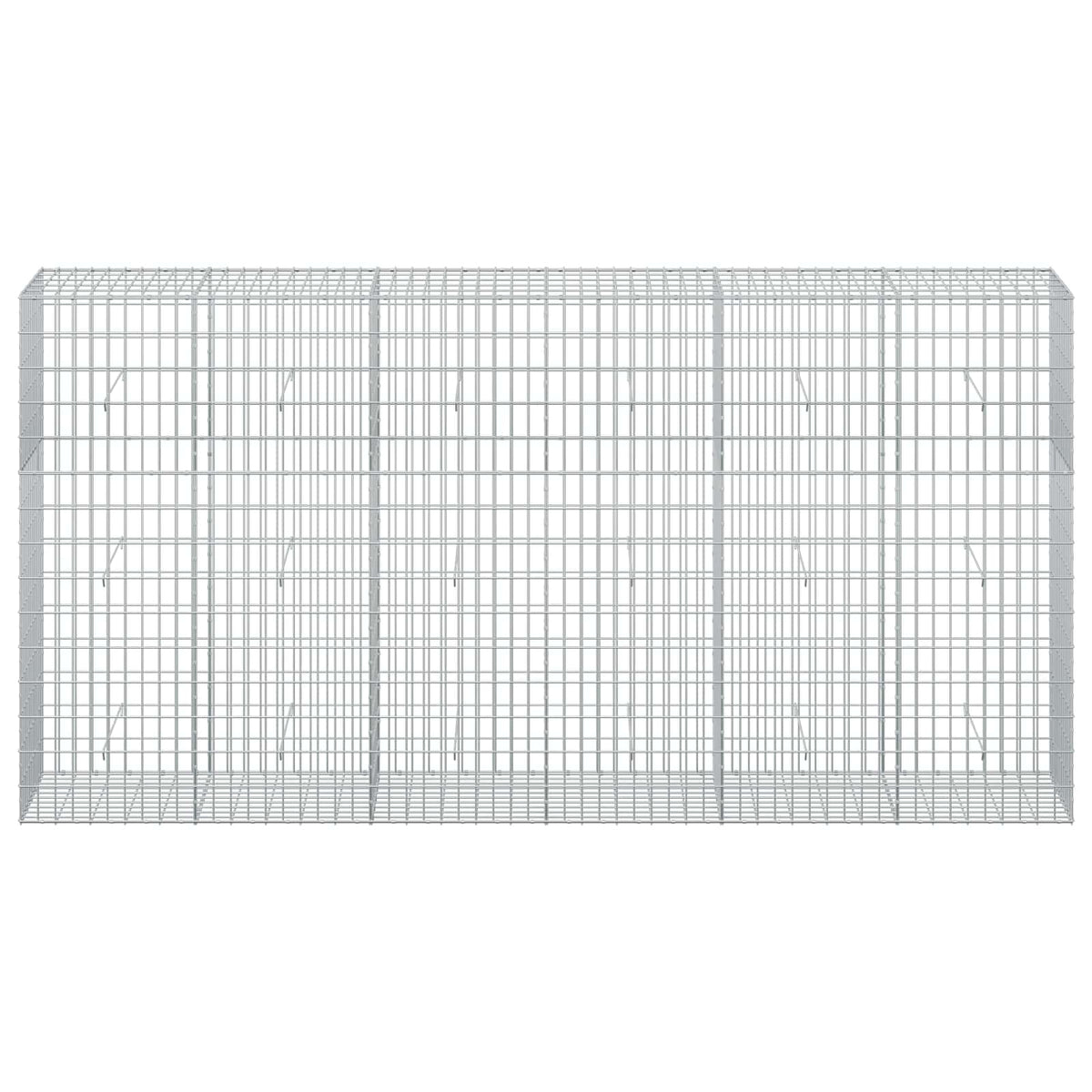 Gabion with 5 mm Wire and 5x10 cm Mesh 300x50x150 cm