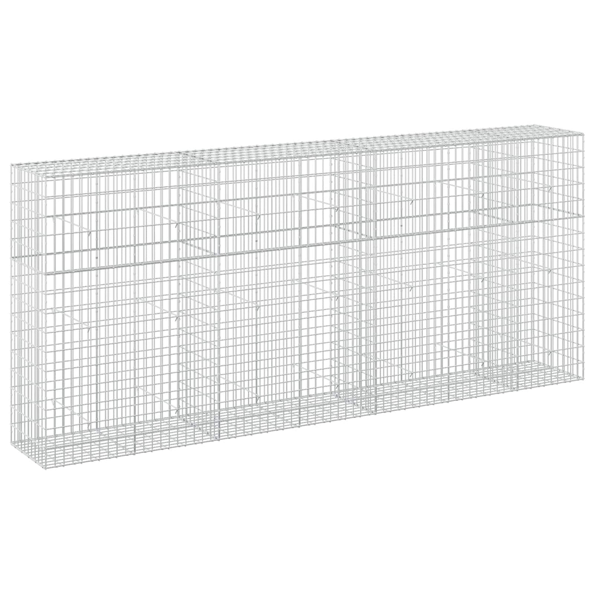 Gabion with 5 mm Wire and 5x10 cm Mesh 350x50x150 cm