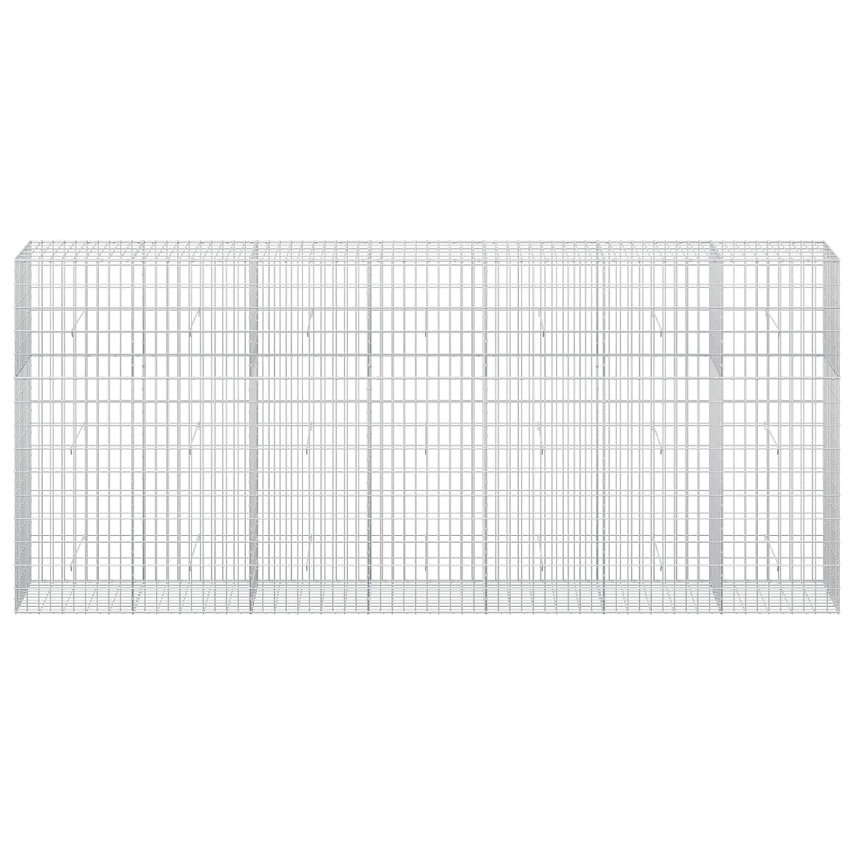 Gabion with 5 mm Wire and 5x10 cm Mesh 350x50x150 cm