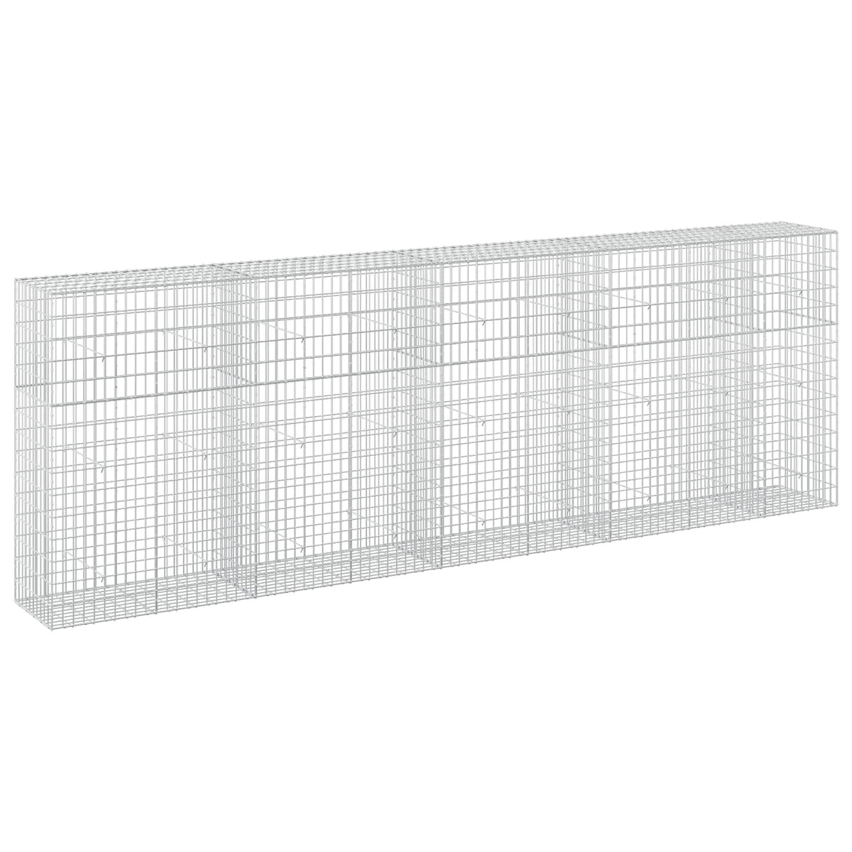 Gabion with 5 mm Wire and 5x10 cm Mesh 450x50x150 cm