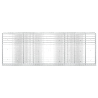 Gabion with 5 mm Wire and 5x10 cm Mesh 450x50x150 cm