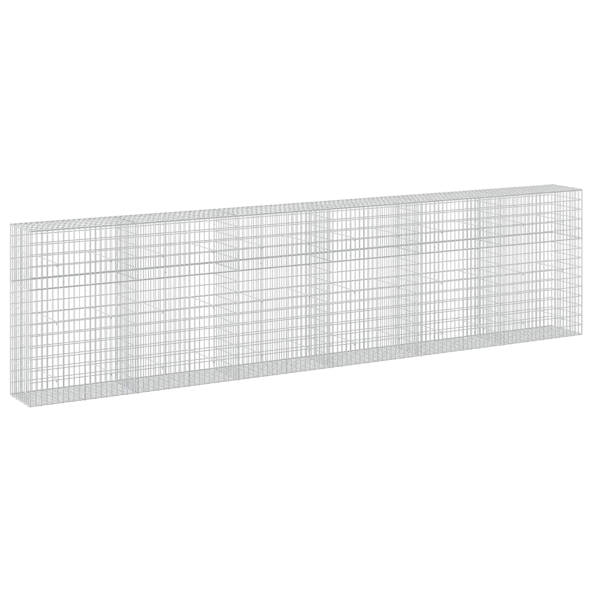 Gabion with 5 mm Wire and 5x10 cm Mesh 600x50x150 cm