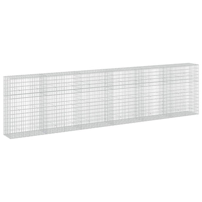 Gabion with 5 mm Wire and 5x10 cm Mesh 600x50x150 cm