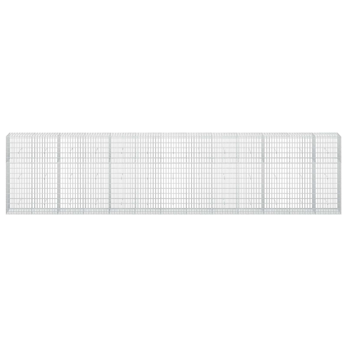 Gabion with 5 mm Wire and 5x10 cm Mesh 650x50x150 cm