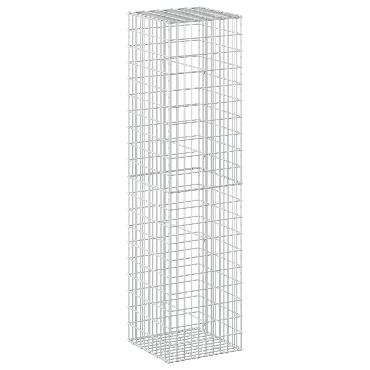 Gabion with 5 mm Wire and 5x10 cm Mesh 50x50x200 cm