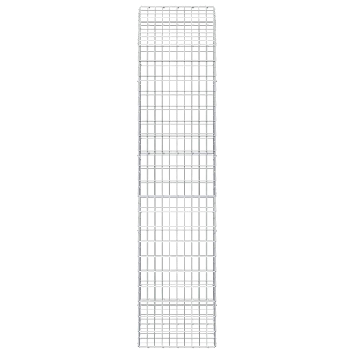 Gabion with 5 mm Wire and 5x10 cm Mesh 100x50x200 cm