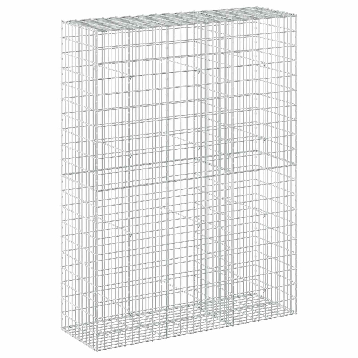 Gabion with 5 mm Wire and 5x10 cm Mesh 150x50x200 cm