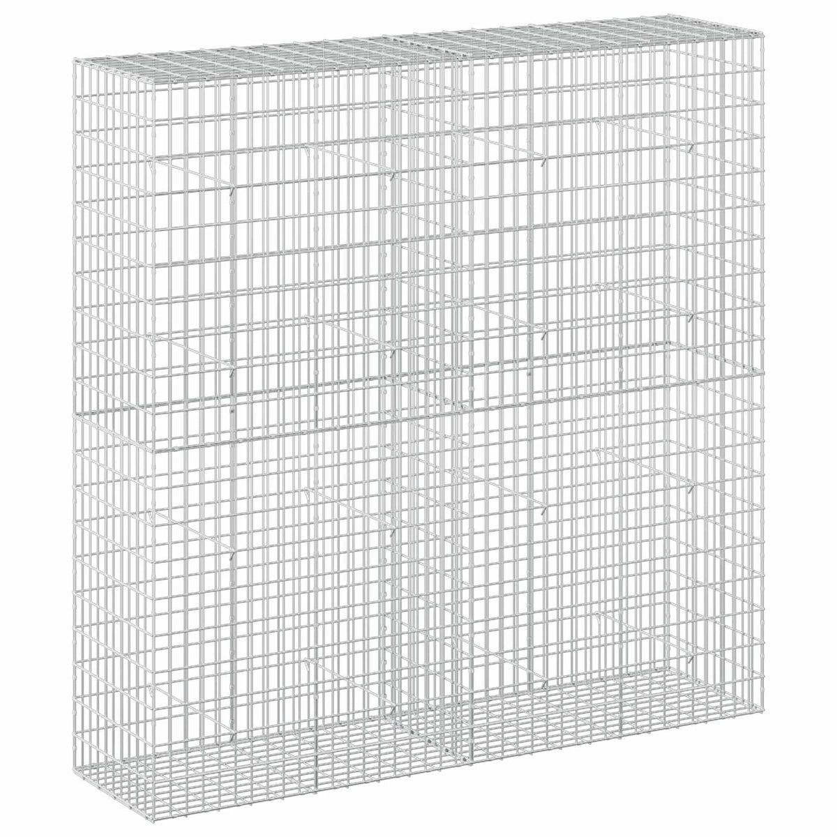 Gabion with 5 mm Wire and 5x10 cm Mesh 200x50x200 cm