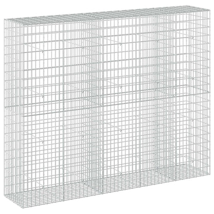 Gabion with 5 mm Wire and 5x10 cm Mesh 250x50x200 cm