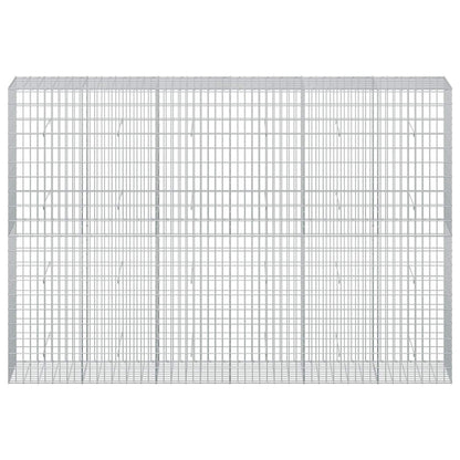 Gabion with 5 mm Wire and 5x10 cm Mesh 300x50x200 cm