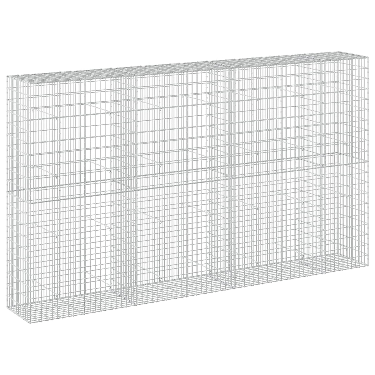 Gabion with 5 mm Wire and 5x10 cm Mesh 350x50x200 cm