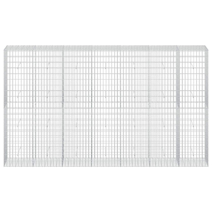 Gabion with 5 mm Wire and 5x10 cm Mesh 350x50x200 cm
