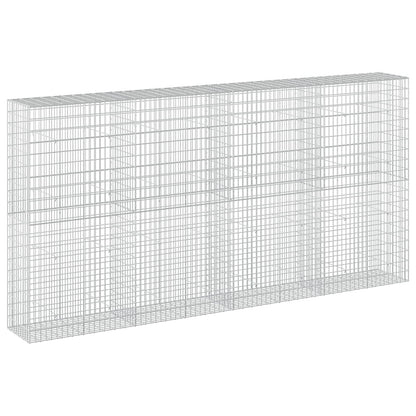Gabion with 5 mm Wire and 5x10 cm Mesh 400x50x200 cm