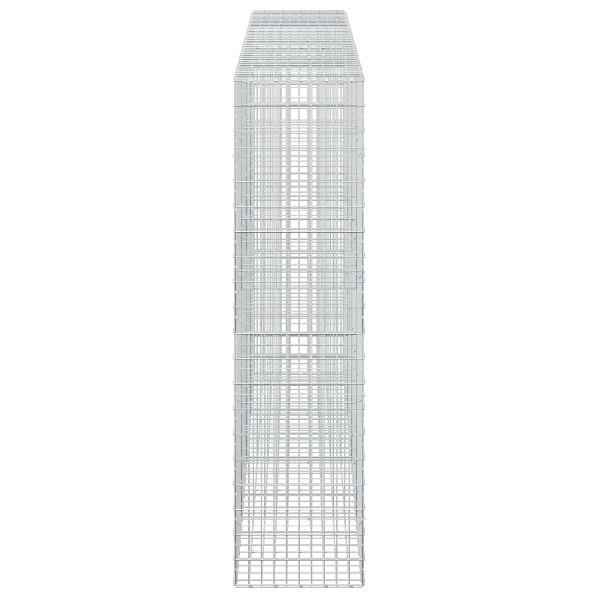 Gabion with 5 mm Wire and 5x10 cm Mesh 400x50x200 cm
