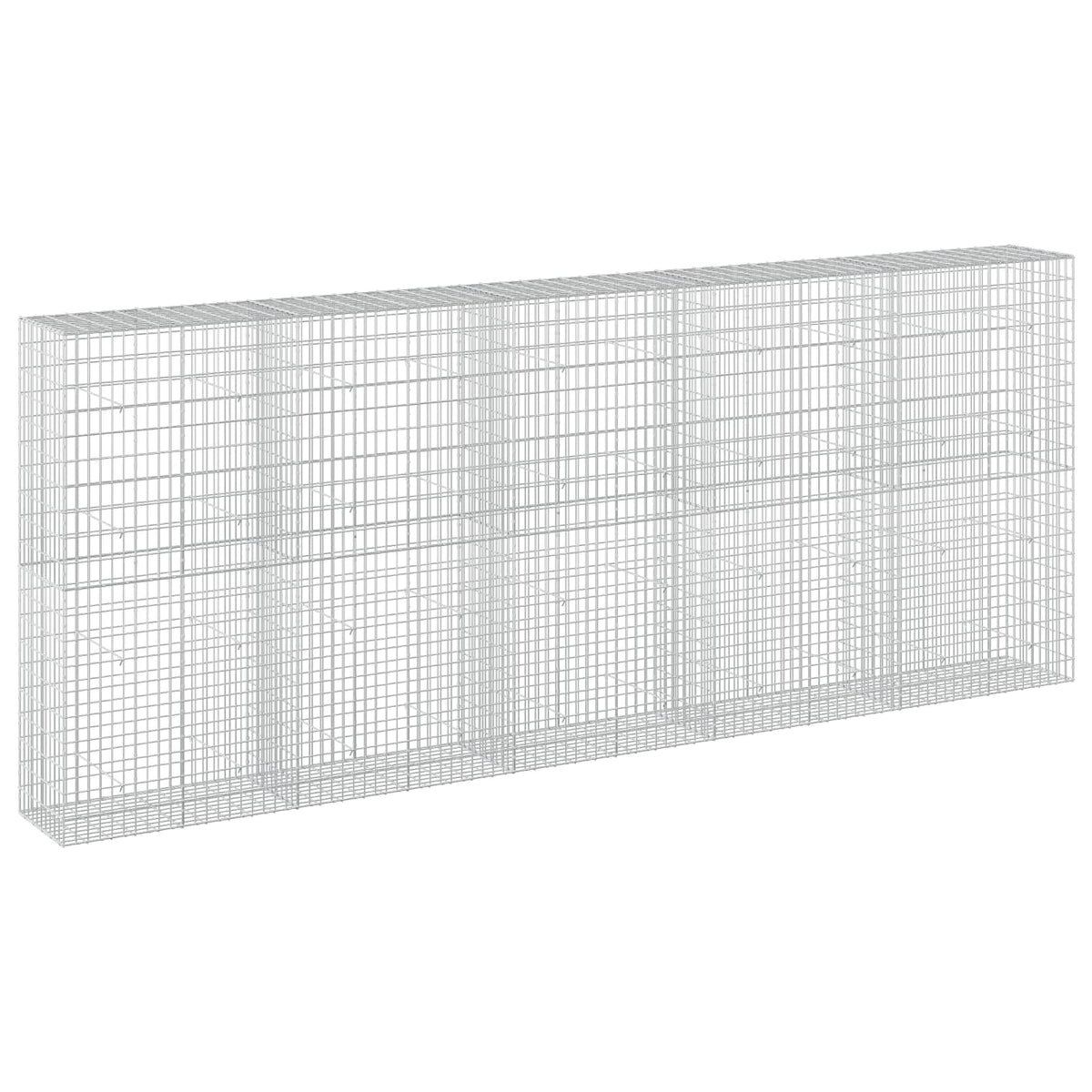 Gabion with 5 mm Wire and 5x10 cm Mesh 500x50x200 cm