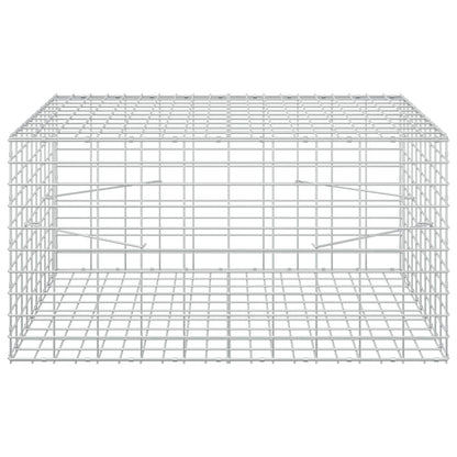 Gabion with 5 mm Wire and 5x10 cm Mesh 100x100x50 cm