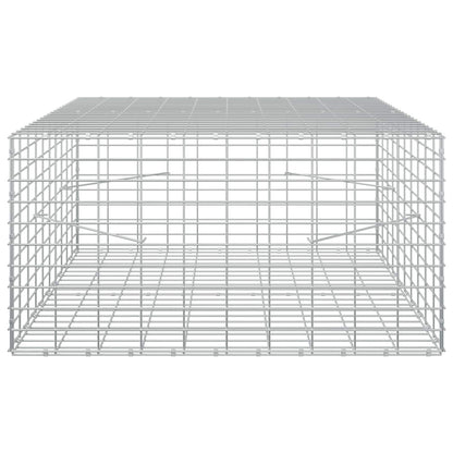 Gabion with 5 mm Wire and 5x10 cm Mesh 100x100x50 cm
