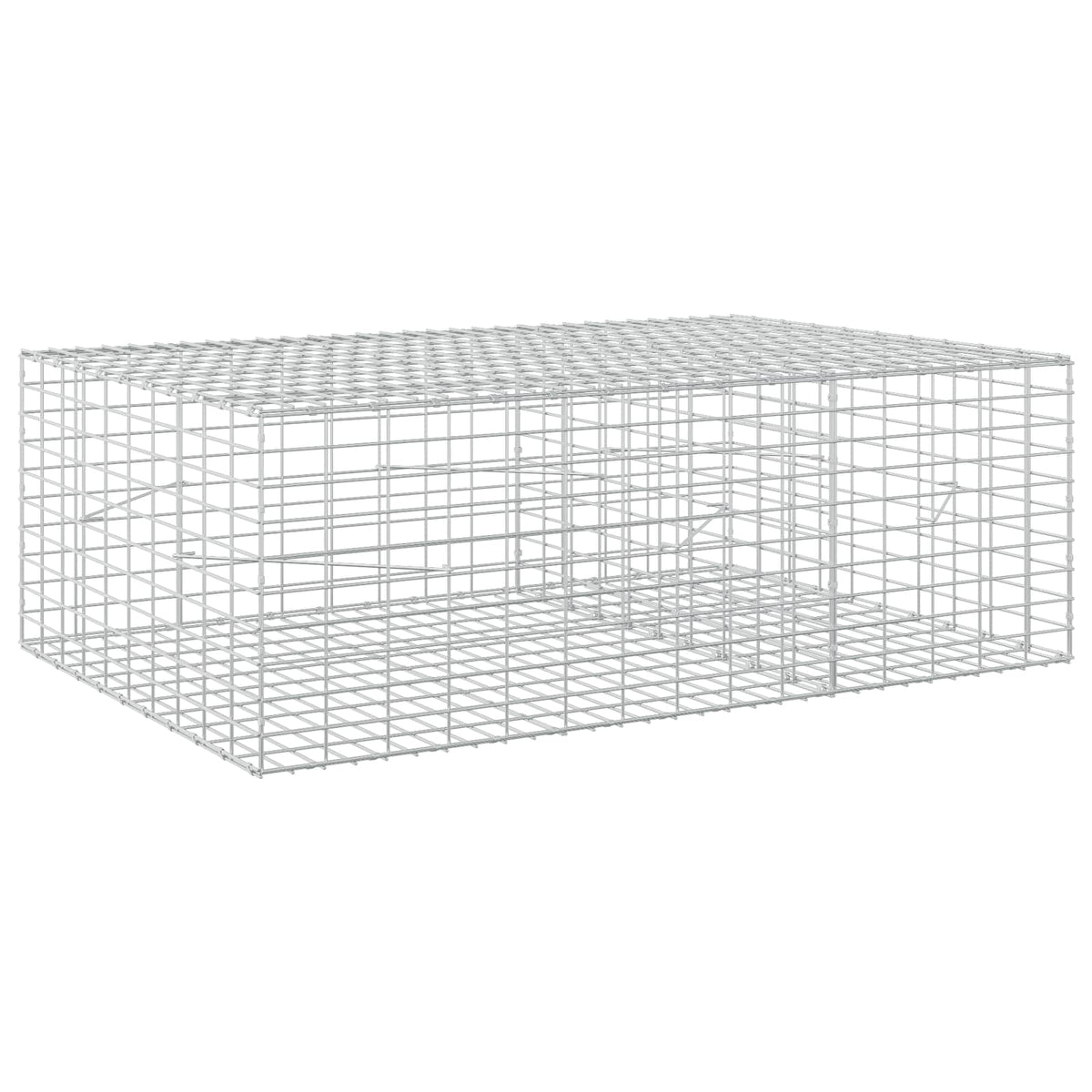 Gabion with 5 mm Wire and 5x10 cm Mesh 150x100x50 cm