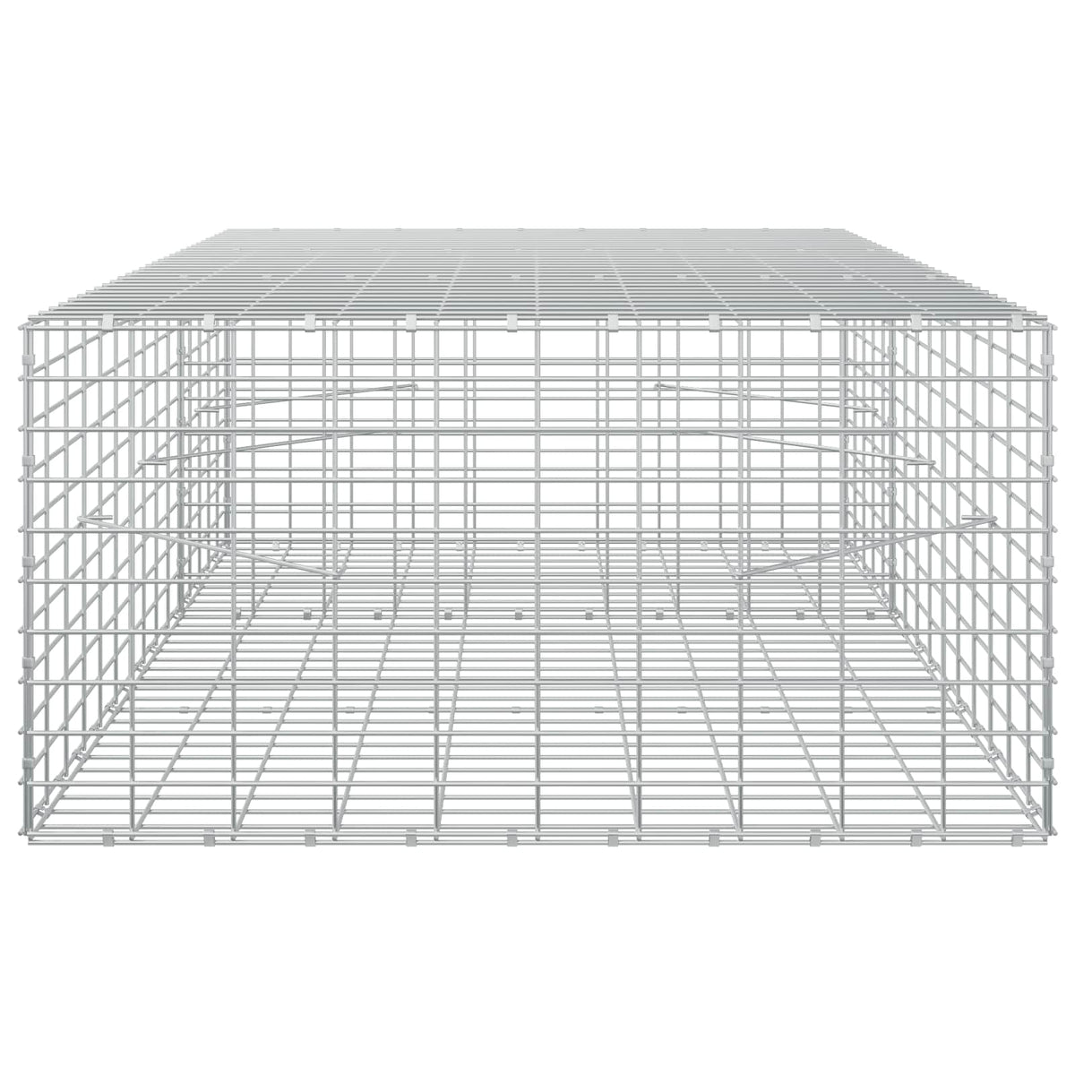 Gabion with 5 mm Wire and 5x10 cm Mesh 150x100x50 cm