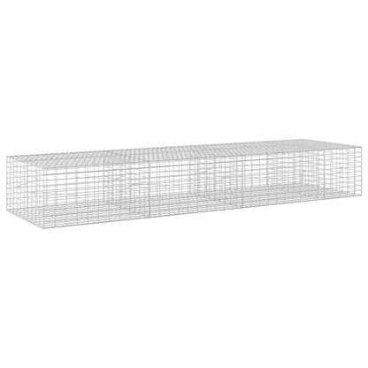 Gabion with 5 mm Wire and 5x10 cm Mesh 350x100x50 cm