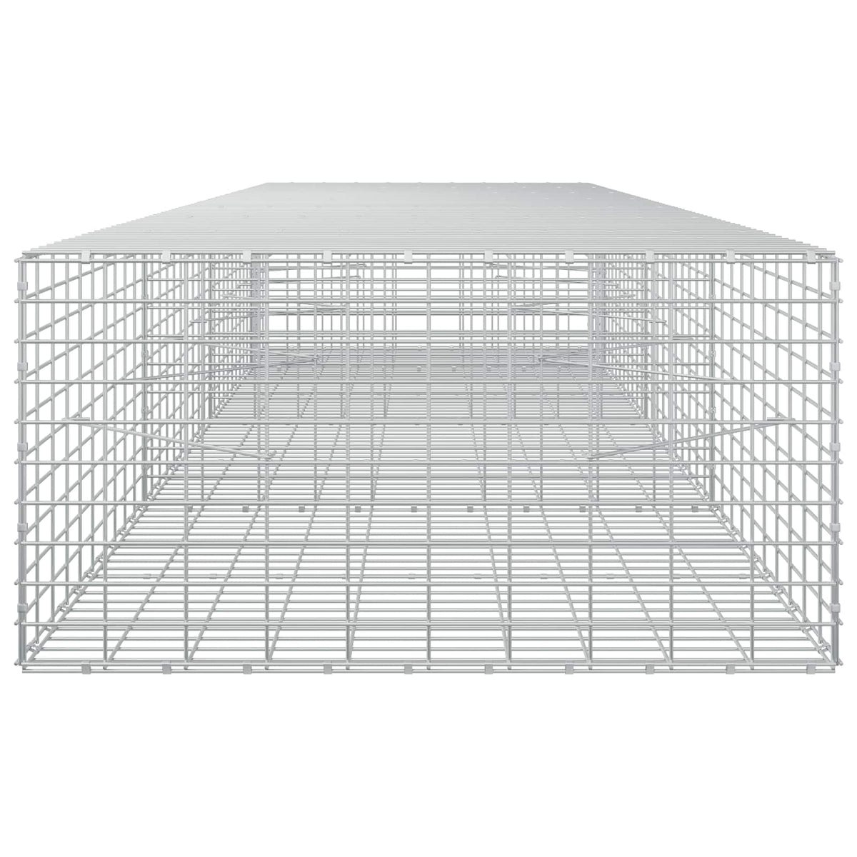 Gabion with 5 mm Wire and 5x10 cm Mesh 350x100x50 cm