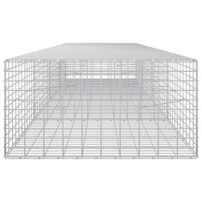 Gabion with 5 mm Wire and 5x10 cm Mesh 400x100x50 cm