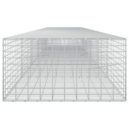 Gabion with 5 mm Wire and 5x10 cm Mesh 600x100x50 cm
