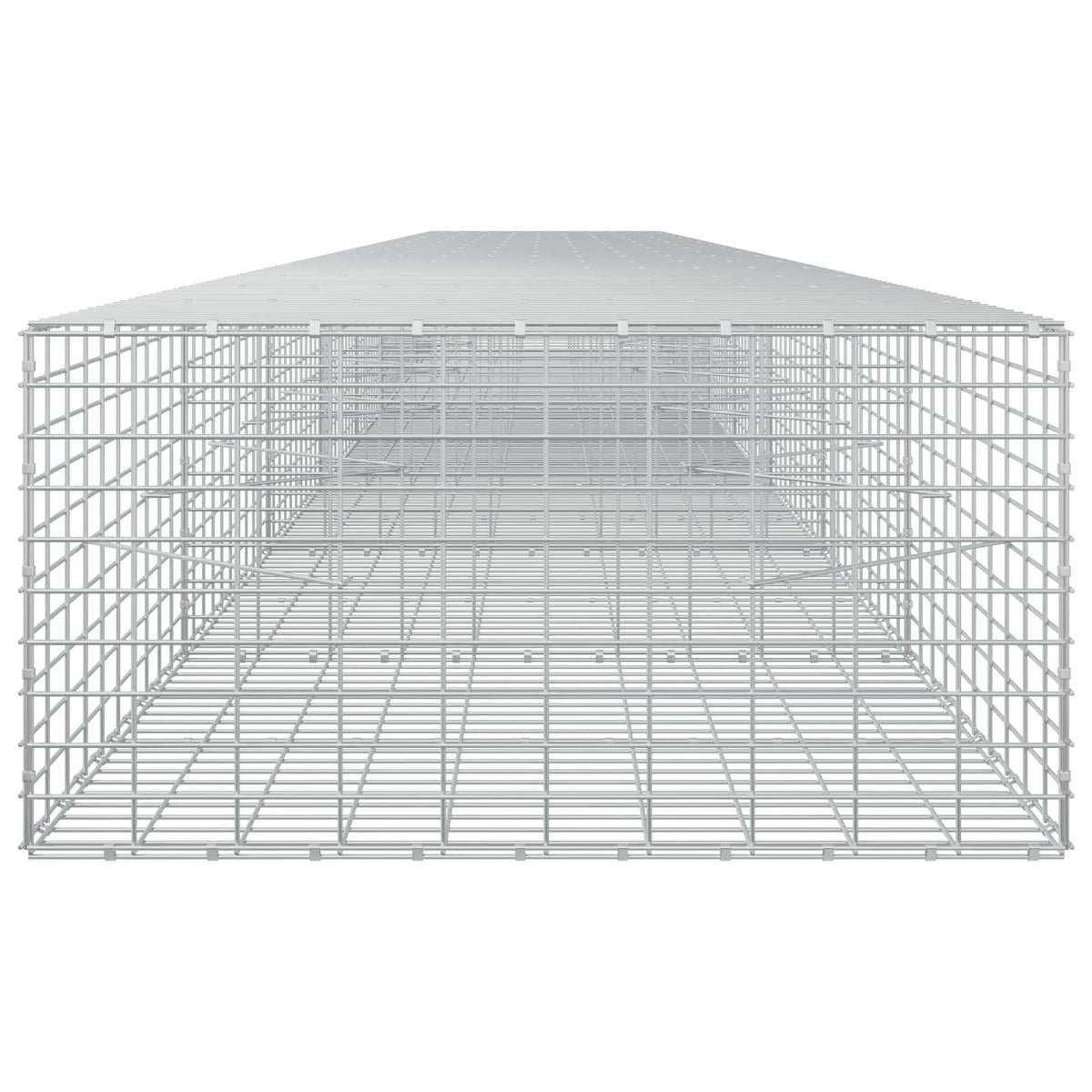 Gabion with 5 mm Wire and 5x10 cm Mesh 800x100x50 cm