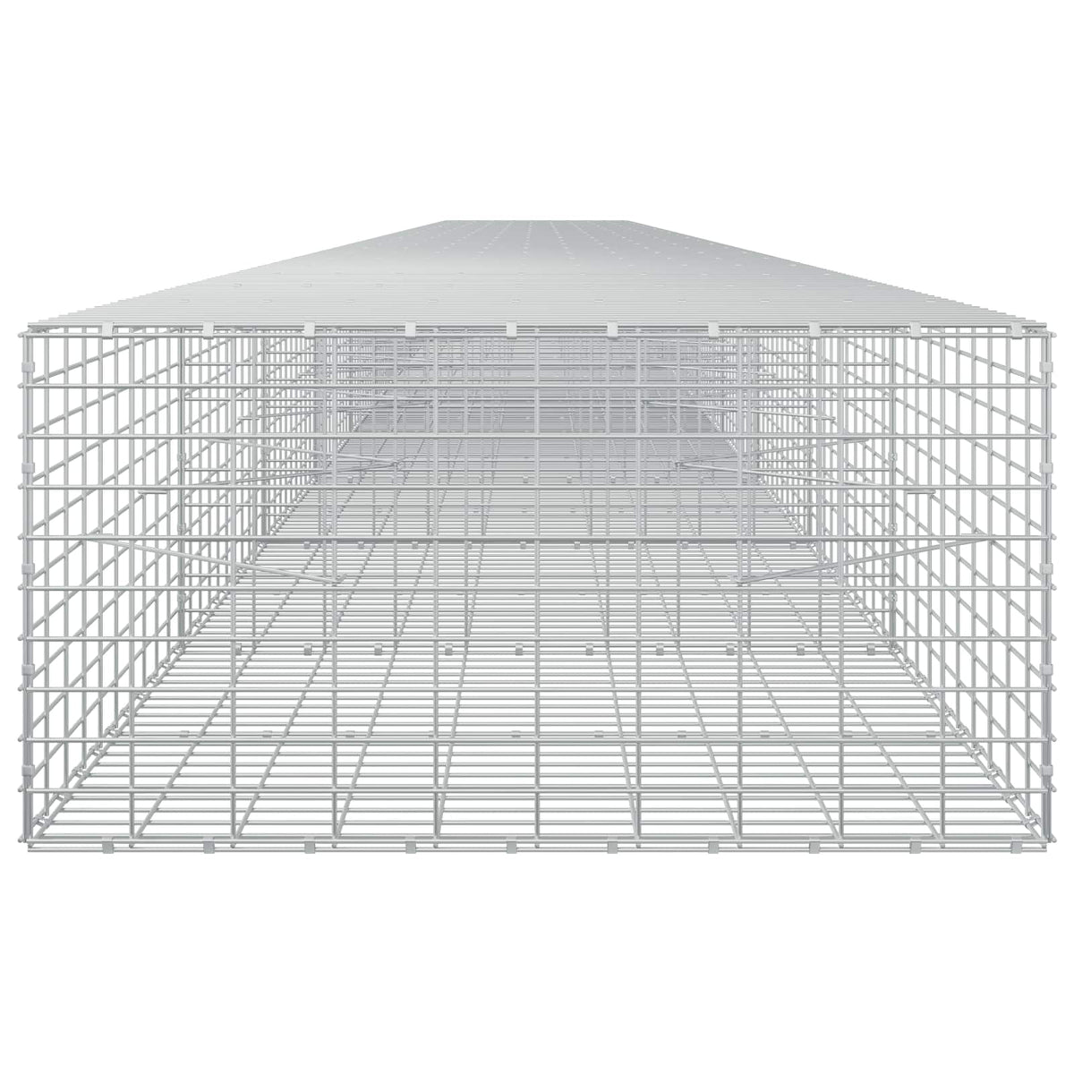 Gabion with 5 mm Wire and 5x10 cm Mesh 1050x100x50 cm