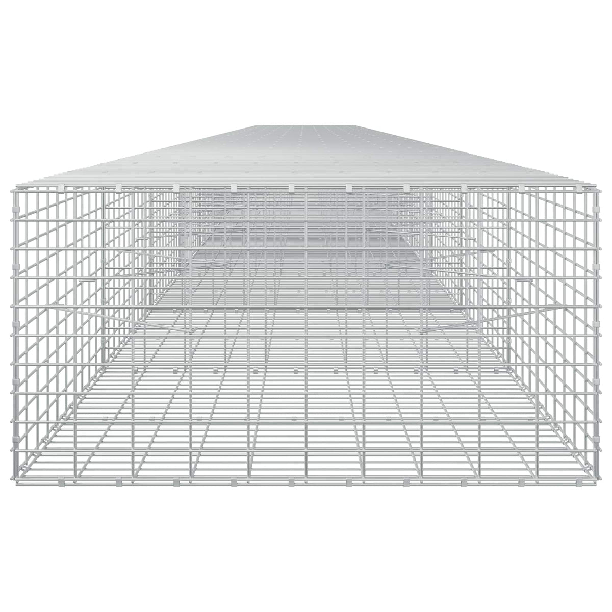 Gabion with 5 mm Wire and 5x10 cm Mesh 1100x100x50 cm