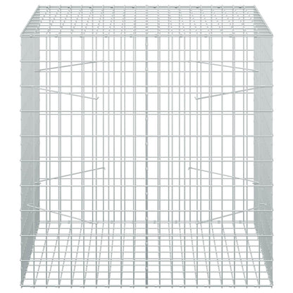 Gabion with 5 mm Wire and 5x10 cm Mesh 100x100x100 cm