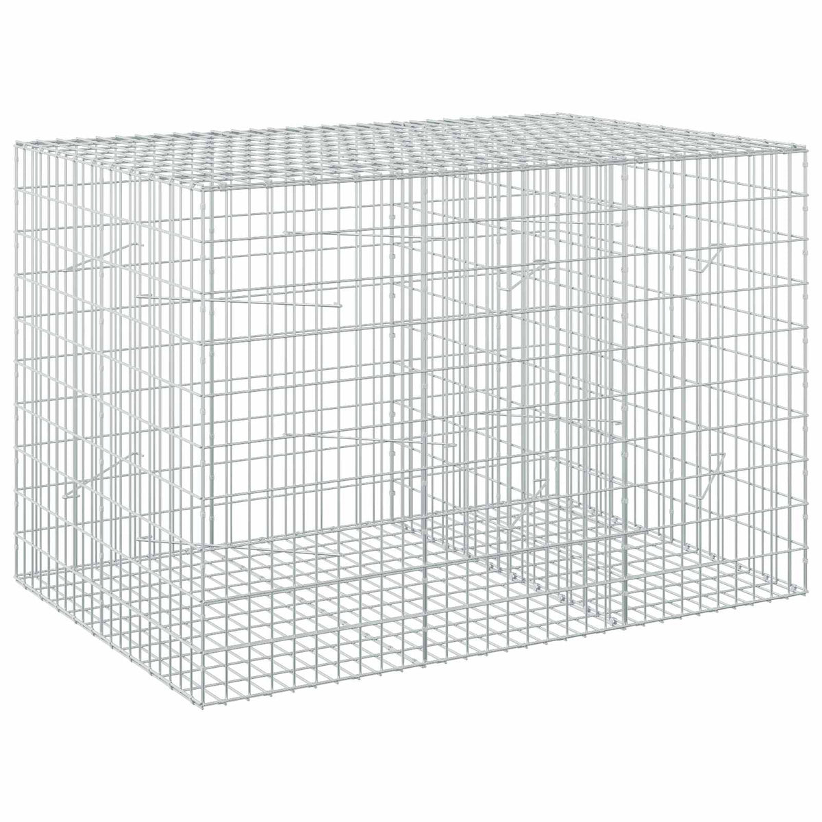 Gabion with 5 mm Wire and 5x10 cm Mesh 150x100x100 cm