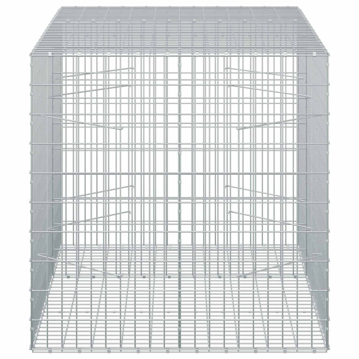 Gabion with 5 mm Wire and 5x10 cm Mesh 150x100x100 cm