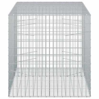 Gabion with 5 mm Wire and 5x10 cm Mesh 150x100x100 cm