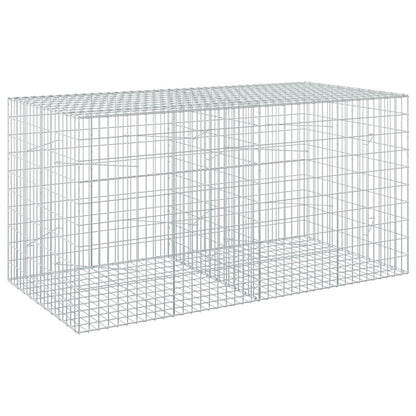 Gabion with 5 mm Wire and 5x10 cm Mesh 200x100x100 cm