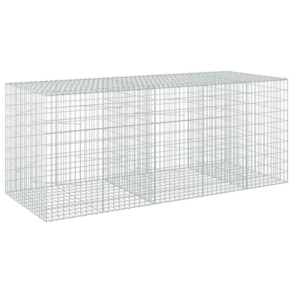 Gabion with 5 mm Wire and 5x10 cm Mesh 250x100x100 cm