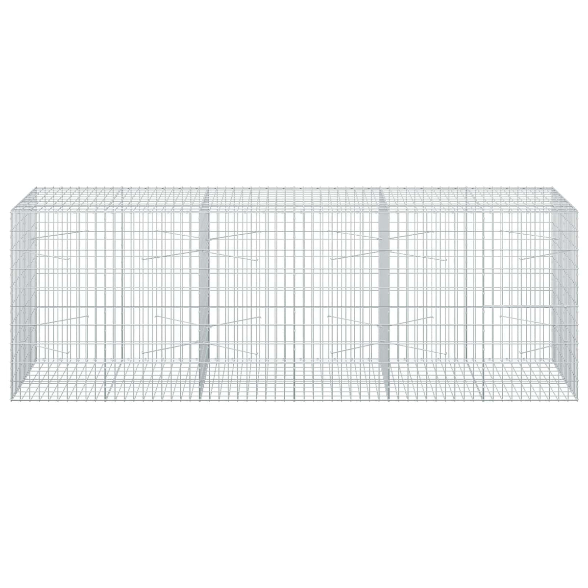 Gabion with 5 mm Wire and 5x10 cm Mesh 300x100x100 cm
