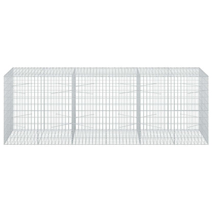 Gabion with 5 mm Wire and 5x10 cm Mesh 300x100x100 cm