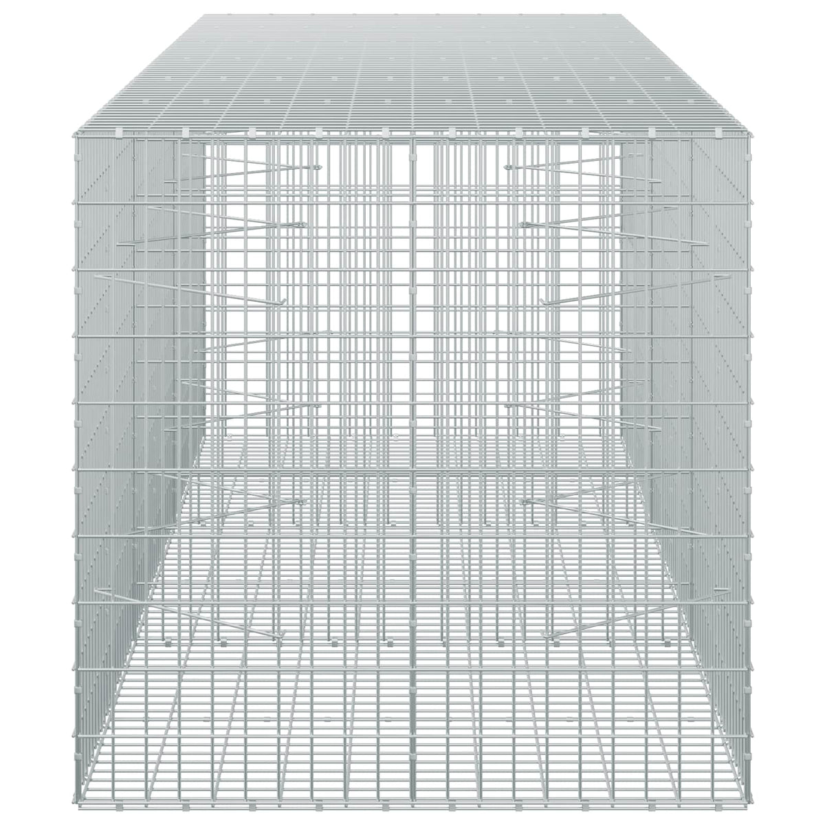 Gabion with 5 mm Wire and 5x10 cm Mesh 300x100x100 cm