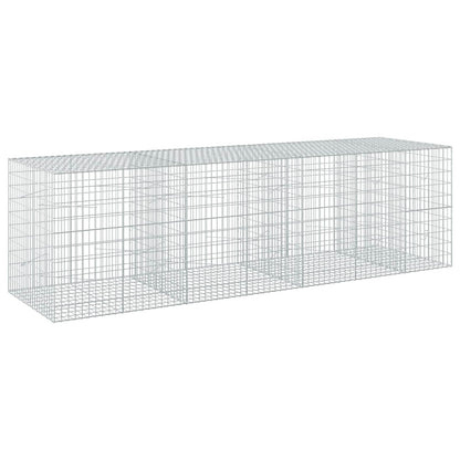 Gabion with 5 mm Wire and 5x10 cm Mesh 350x100x100 cm