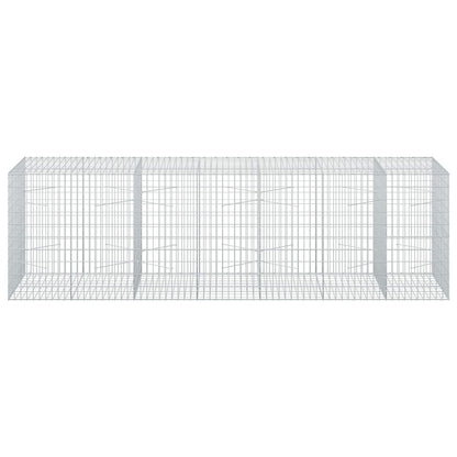 Gabion with 5 mm Wire and 5x10 cm Mesh 350x100x100 cm