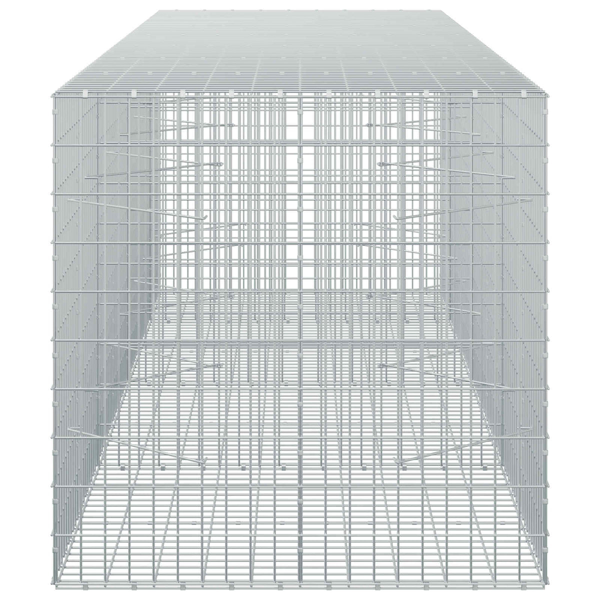 Gabion with 5 mm Wire and 5x10 cm Mesh 350x100x100 cm