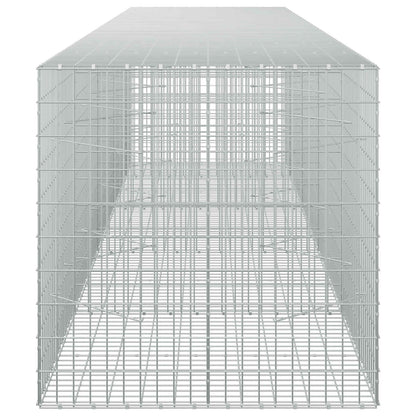 Gabion with 5 mm Wire and 5x10 cm Mesh 450x100x100 cm