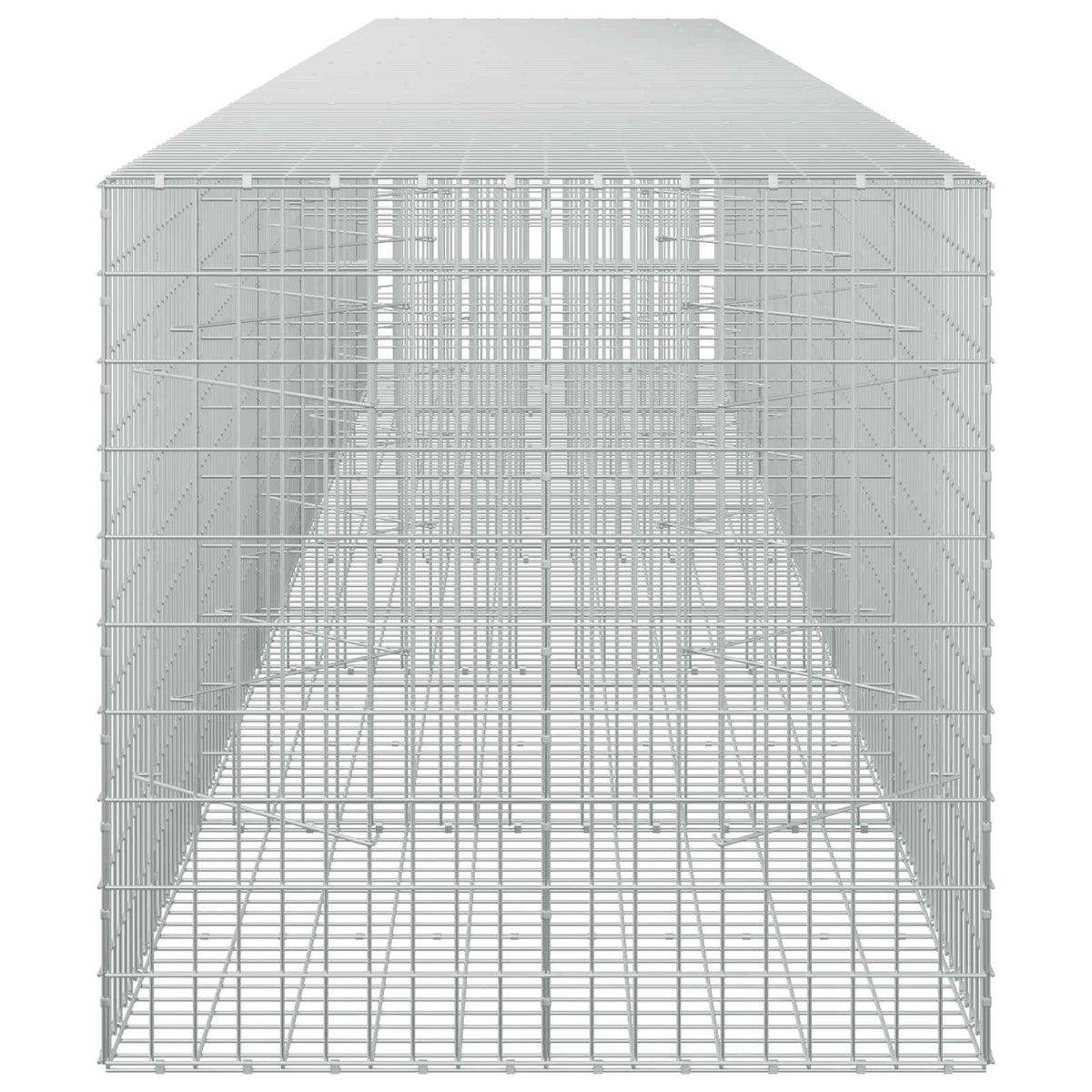 Gabion with 5 mm Wire and 5x10 cm Mesh 600x100x100 cm
