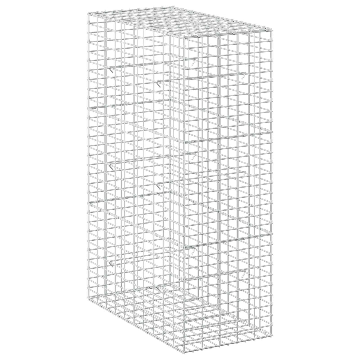 Gabion with 5 mm Wire and 5x10 cm Mesh 50x100x150 cm
